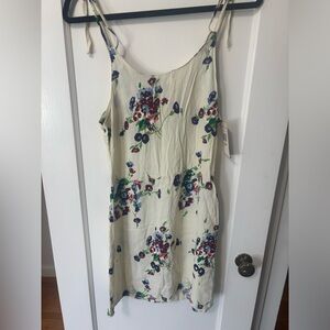 NWT Vintage ESPRIT floral print slip dress in 5/6